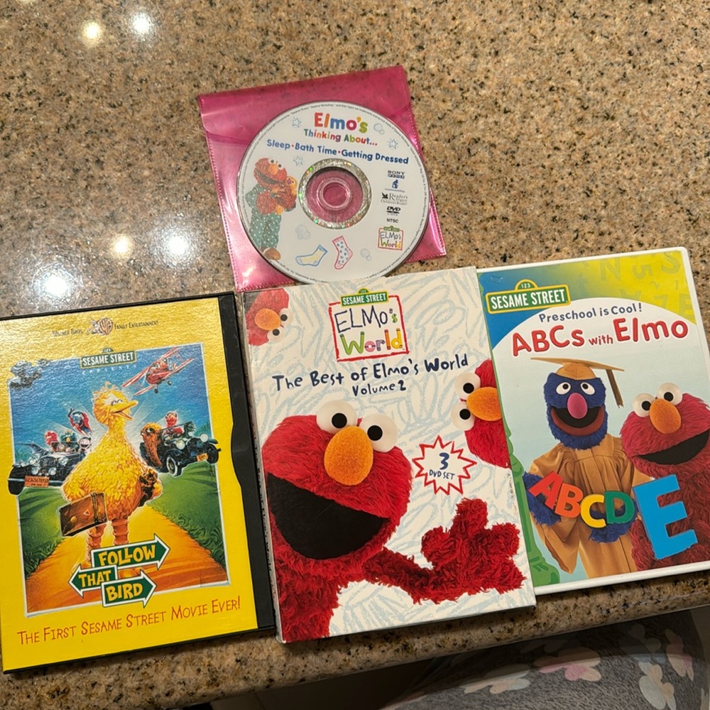 Sesame Street learning DVDs
